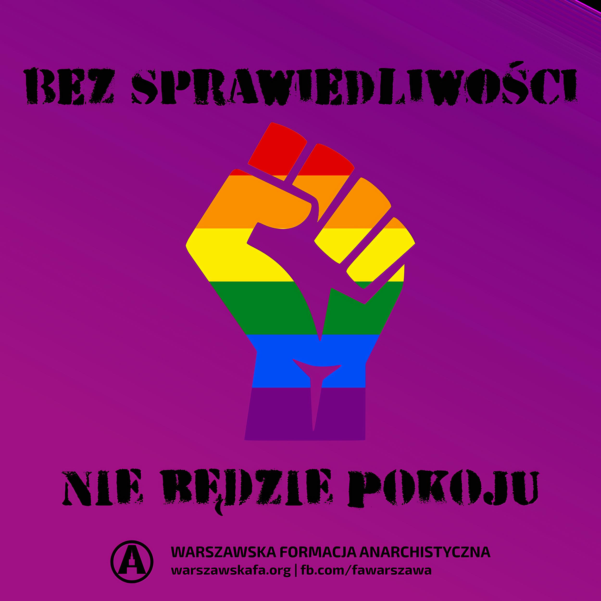Bez sprawiedliwości nie redzie pokoju
