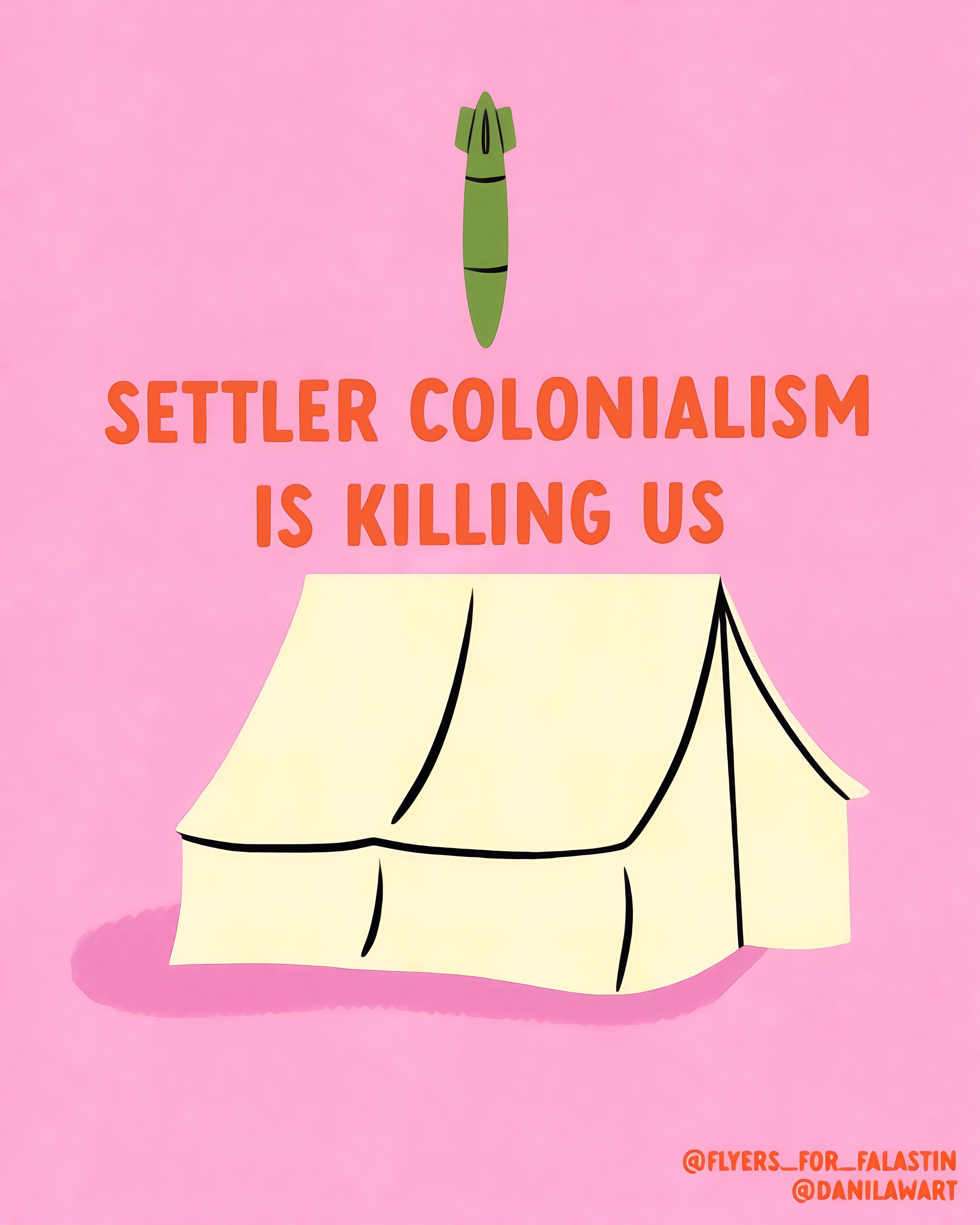 Settler colonialism is killing us