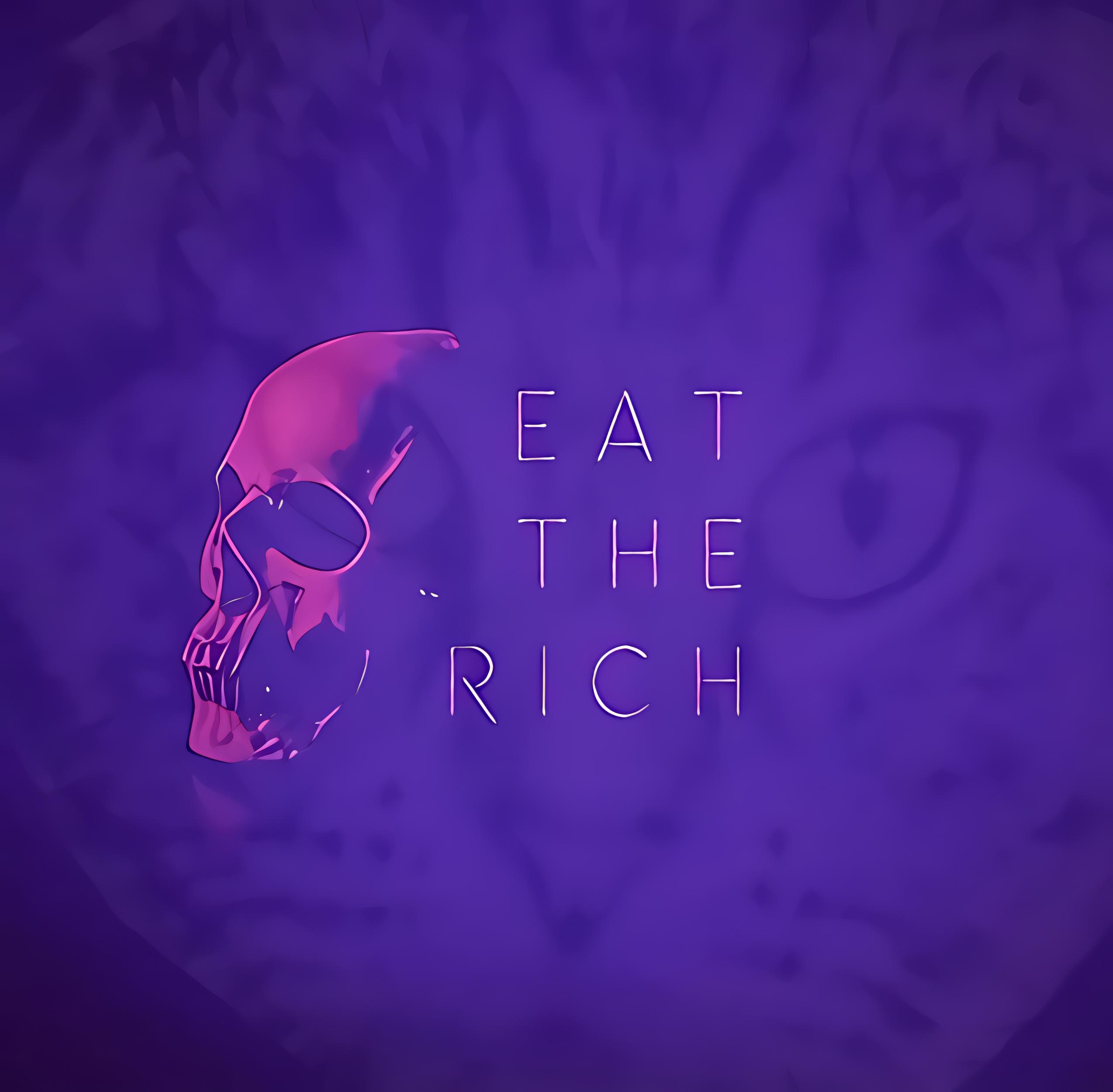 Eat the rich | Anarchist Sticker Archive