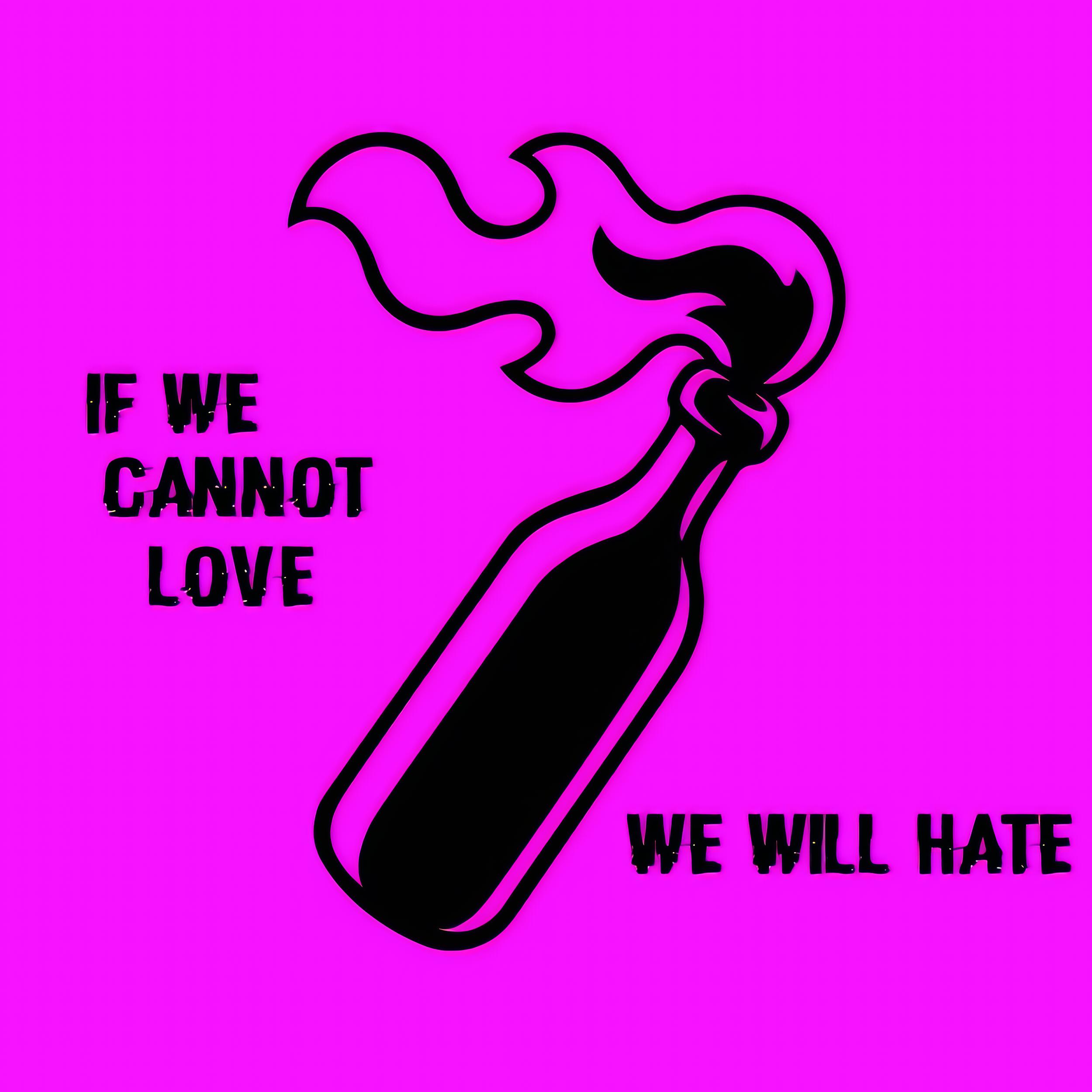 If we cannot love, we will hate