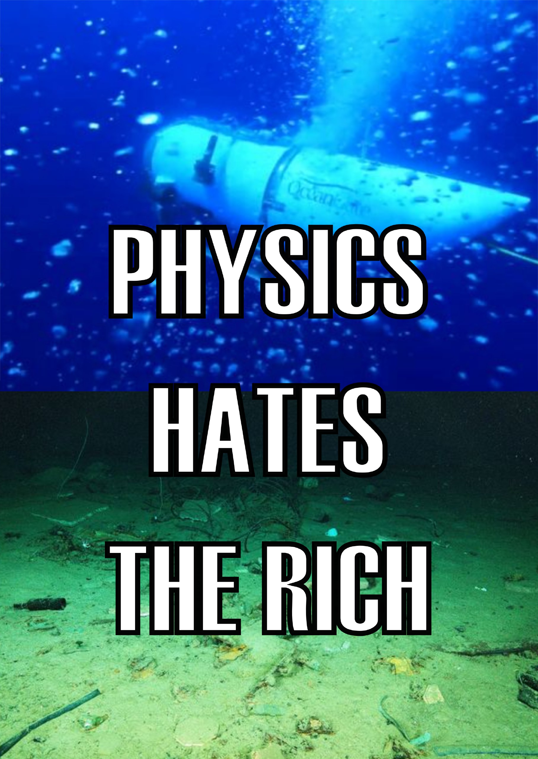 Physics hates the rich
