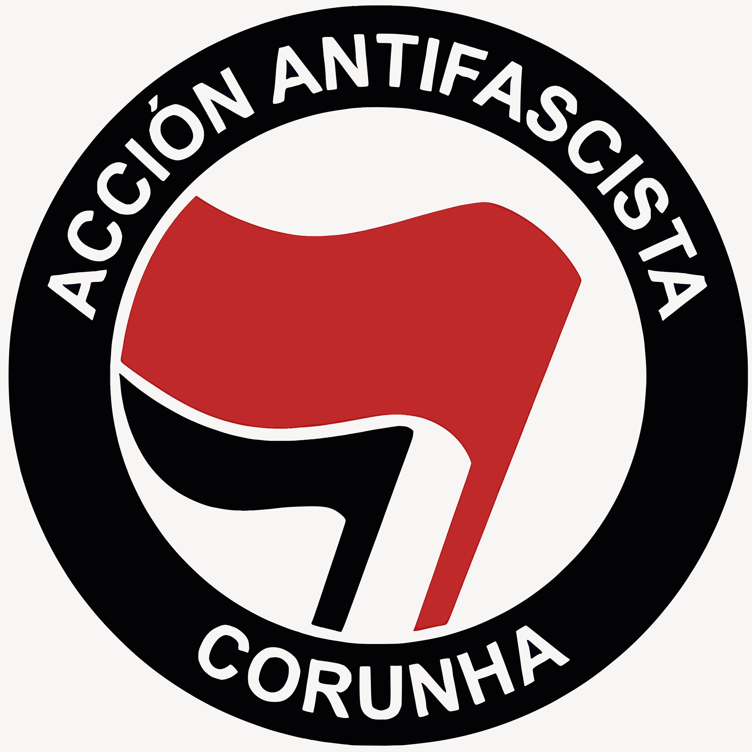 Acción antifascista Corunha