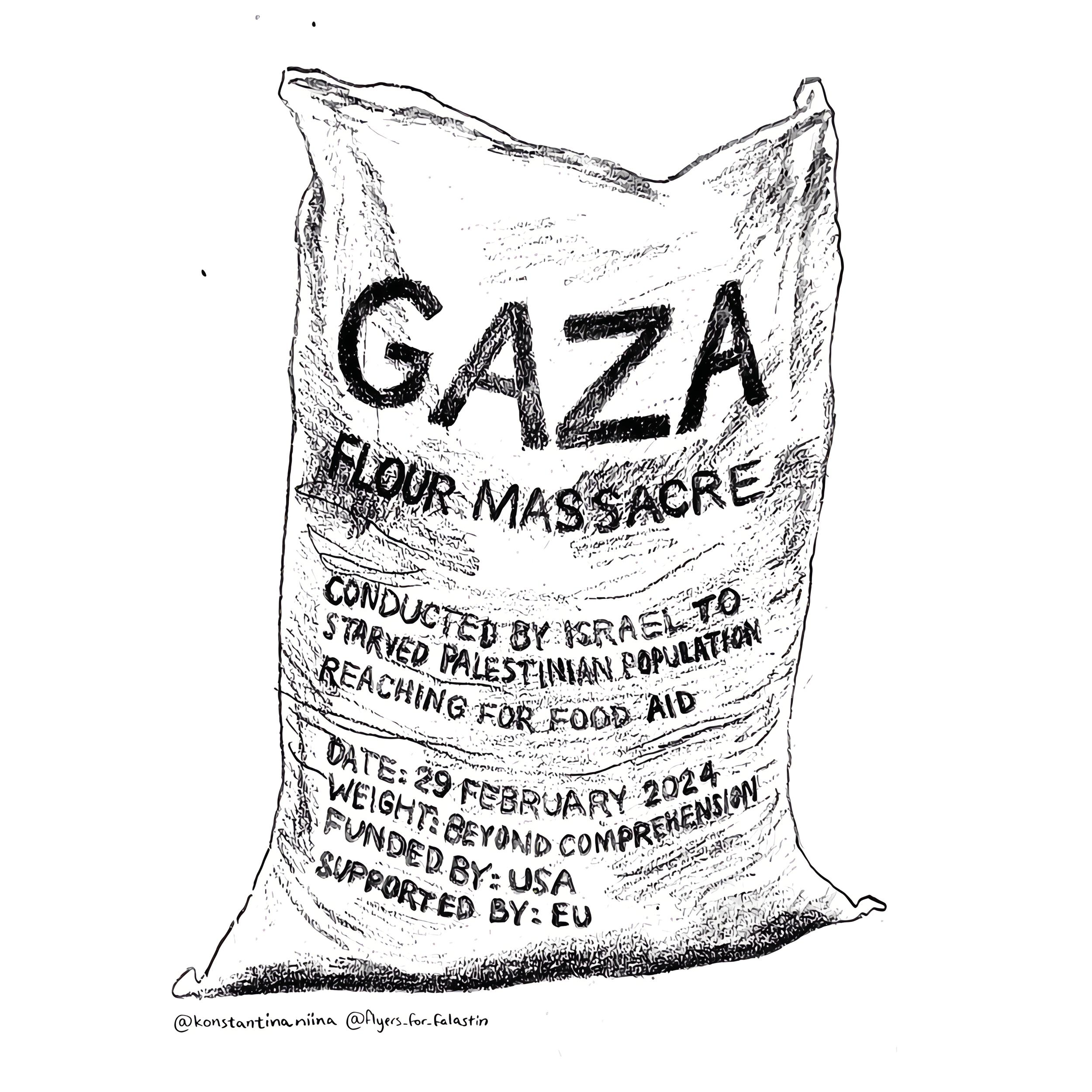 Gaza's flour massacre