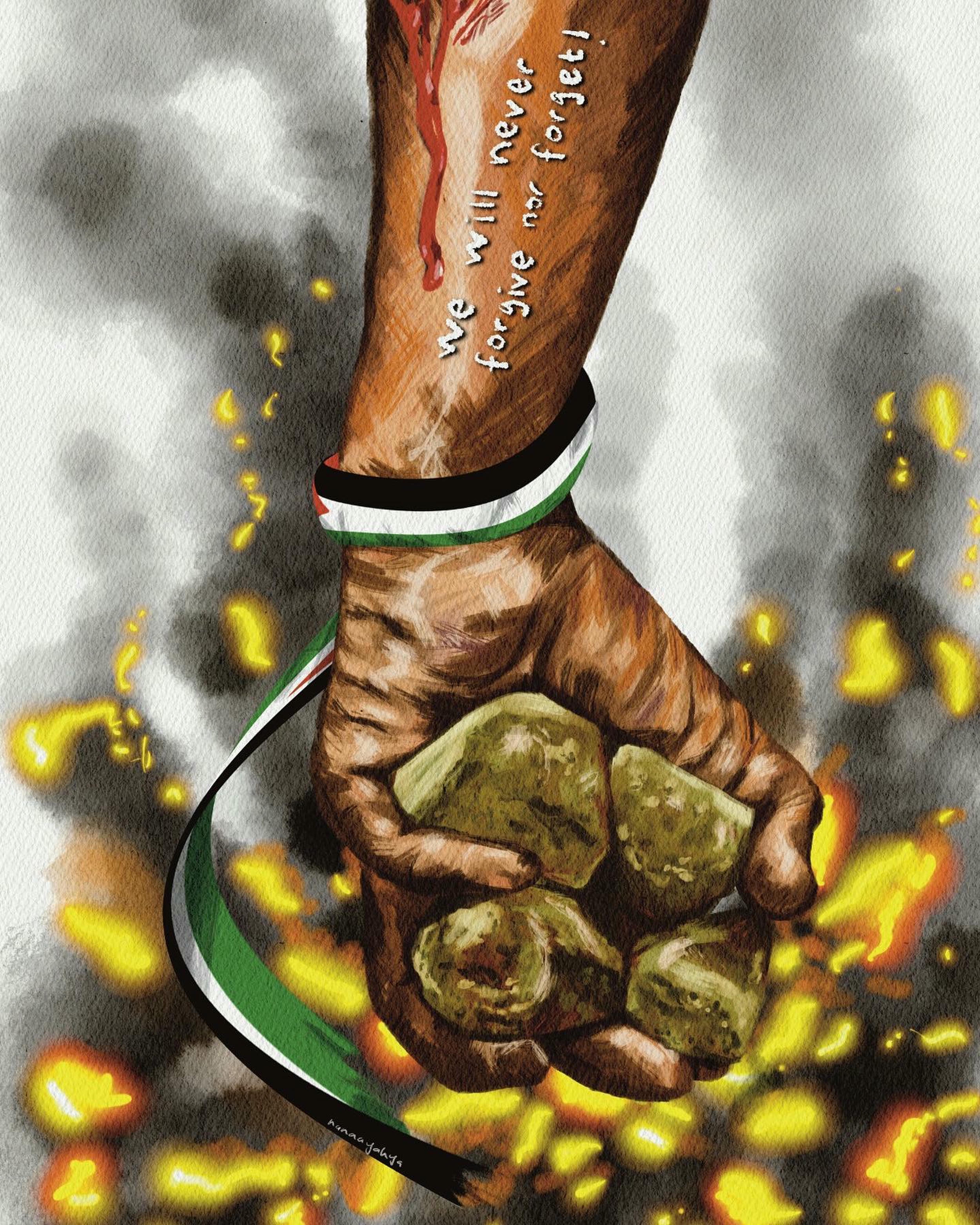 We will never forget nor forgive