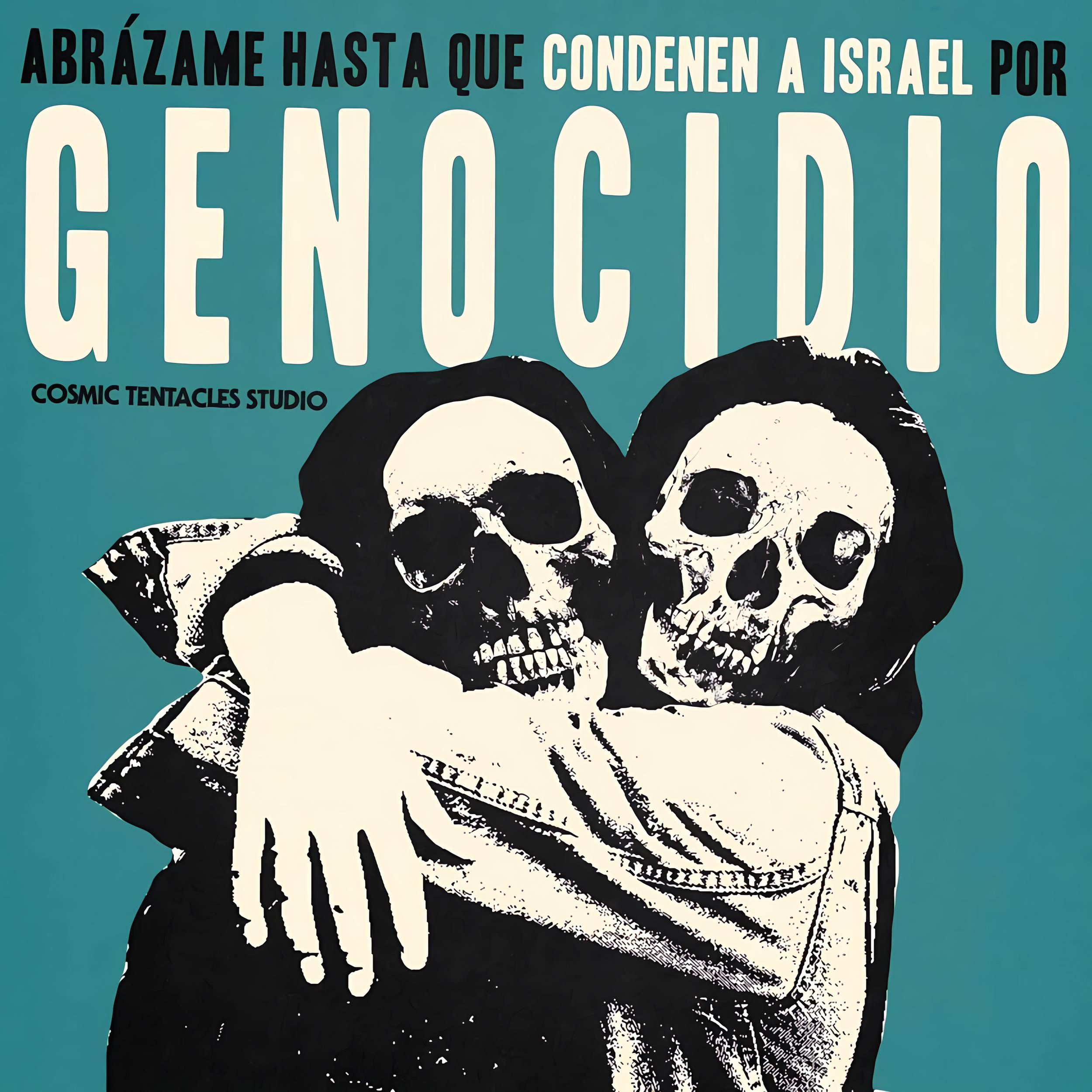Abrázama hasta que condenen a Israel por genocidio