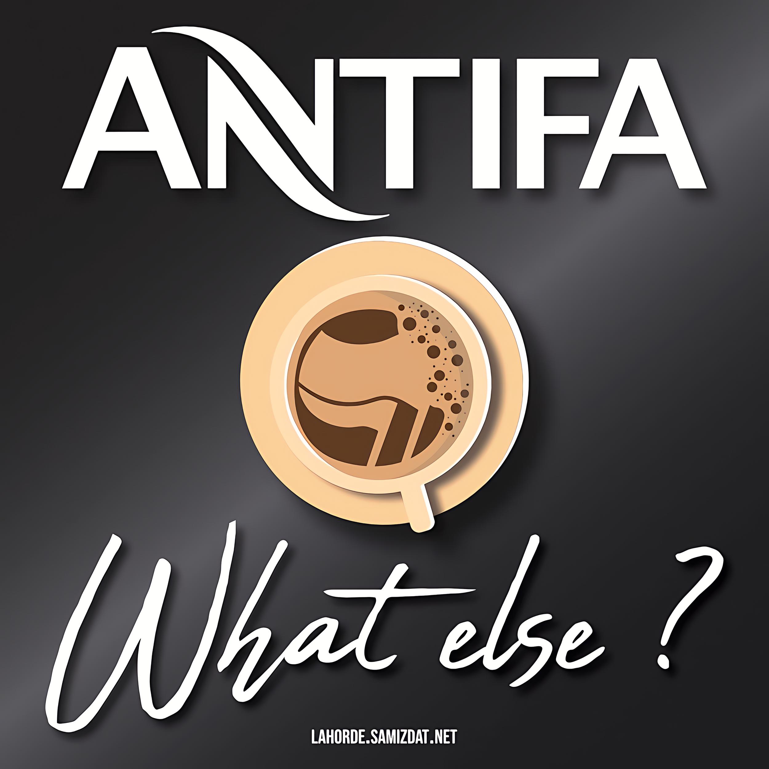 Antifa, what else?